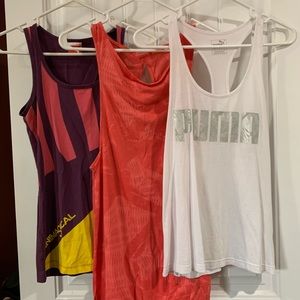 3 puma shirts Sz Small